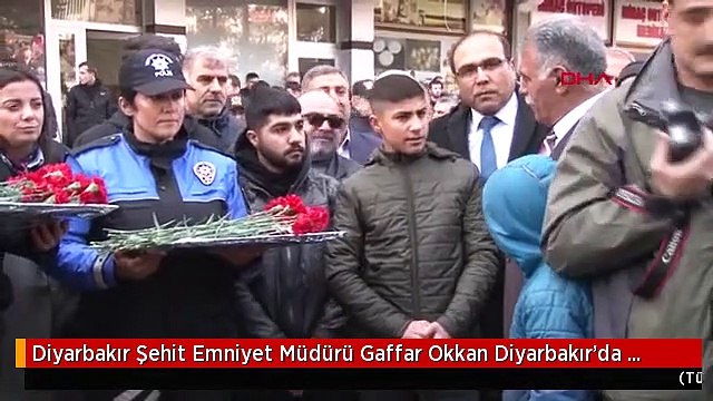 Diyarbakır Şehit Emniyet Müdürü Gaffar Okkan Diyarbakır'da Anıldı