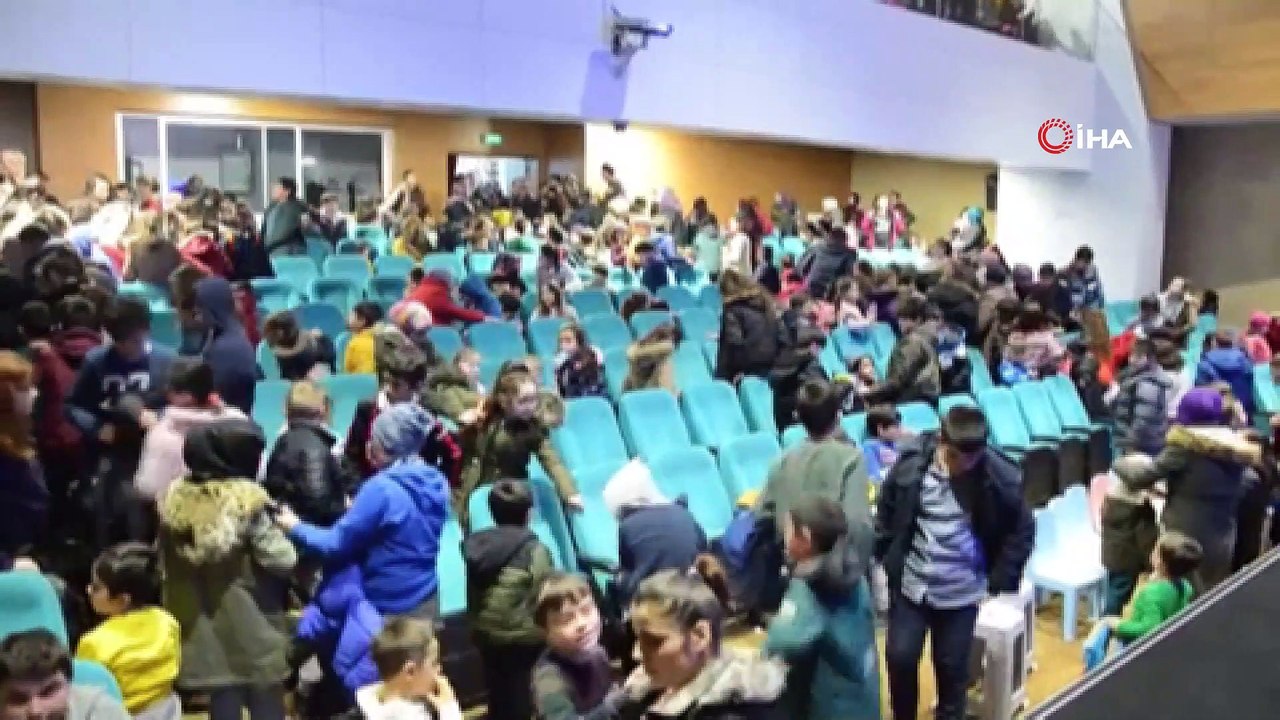 Çocuğunu alan oraya koştu