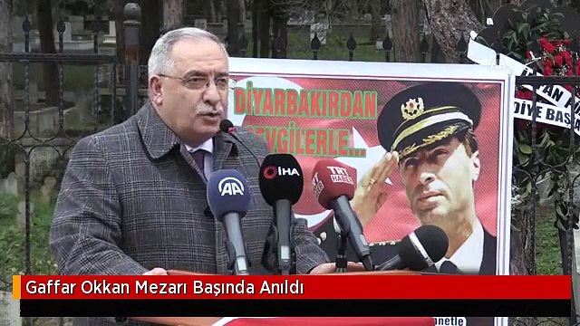 Gaffar Okkan Mezarı Başında Anıldı