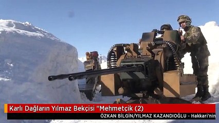 Karlı Dağların Yılmaz Bekçisi "Mehmetçik (2)
