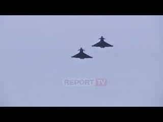 Report TV - Avionët e NATO-s fluturojnë mbi Tiranë