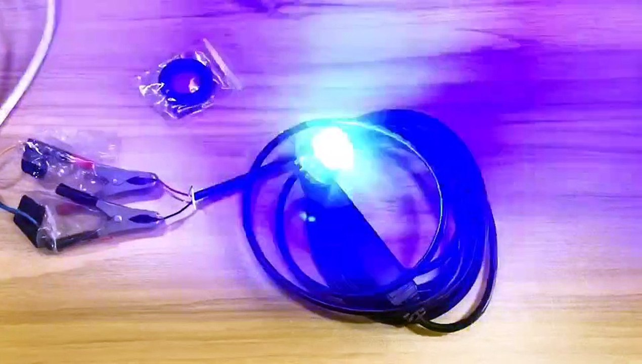 Hengxing AL36 Blue LED Light Bar