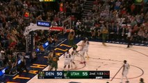 Gobert flies over Jokic for stunning dunk