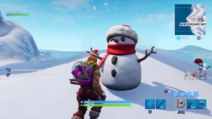 Trucos con el muñeco de nieve sigiloso en Fortnite