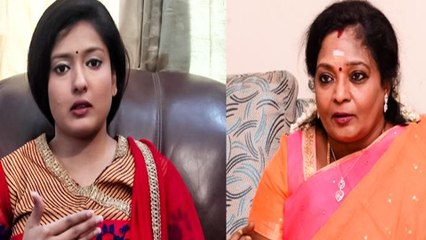 தமிழிசை பற்றி காயத்ரி ரகுராம் டிவீட்- வீடியோ