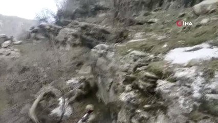 Şırnak'ta Teröristlerin Kullandığı Belirlenen 2 Mağarada Mühimmatlar Ele Geçirildi