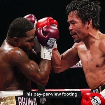 Another big payday: Pacquiao banks at least $10M for Broner fight