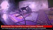 Pastaneden Para, Pişmaniye ve Pasta Çalarken Yakalandı