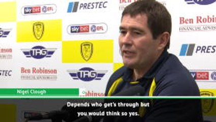 I think they'll win the cup - Clough on Manchester City