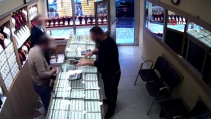 Kayseri’den İstanbul’a gelip 1 milyonluk vurgun yaptılar...Şüpheliler kamerada