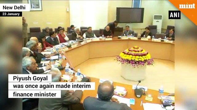 Piyush Goyal takes interim charge of finance ministry ahead of interim budget