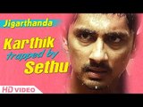 Jigarthanda Tamil Movie - Siddharth trapped by Bobby Simha | Siddharth | Lakshmi Menon | Bobby Simha