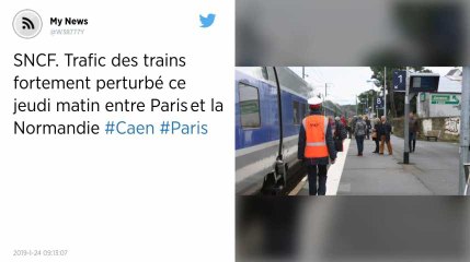 Un homme percuté par un train : trafic SNCF fortement perturbé ce jeudi entre Paris et la Normandie.