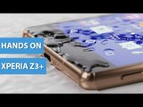 Sony Xperia Z3 , mais fino e mais leve que o Z3 padrão [Hands-on]
