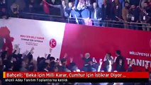 Bahçeli: 