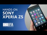 Xperia Z5: já colocamos as mãos no novo aparelho da Sony [Hands-on | IFA 2015]