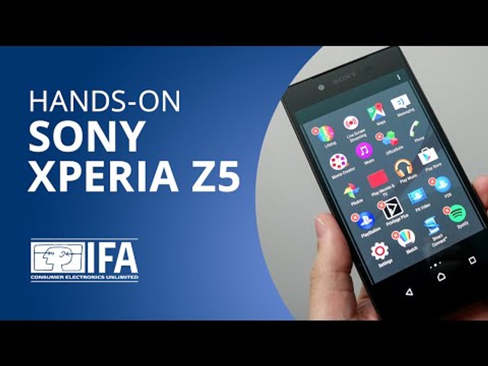 Xperia Z5: já colocamos as mãos no novo aparelho da Sony [Hands-on | IFA 2015]
