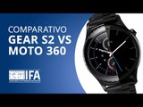 Gear S2 VS Moto 360: quem ganha a batalha dos smartwatches? [Comparativo | IFA 2015]