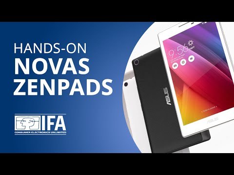 Conheça a nova família dos tablets ZenPad da ASUS [Hands-on | IFA 2015]
