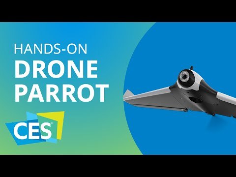 Novo drone Parrot com asas fixas [Hands-on | CES 2016]