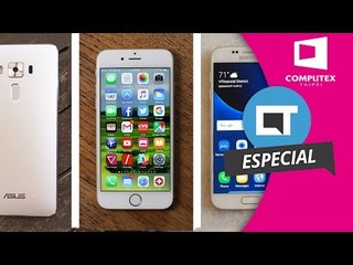 Zenfone 3 Deluxe, iPhone 6s ou Galaxy S7? [Especial | Comparativo | Computex 2016]