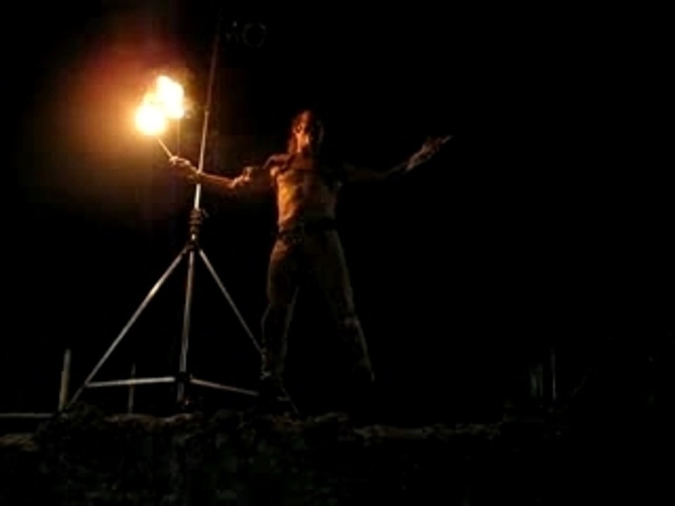 cracheur de feu - st jean pied port - nuit patrimoine 2007