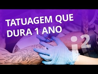 Para os indecisos: tatuagem que dura por um ano [Inovação ²]
