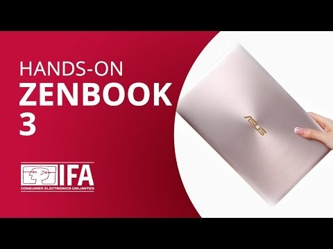 ASUS Zenbook 3: poder de fogo contra o MacBook [Hands-on IFA 2016]