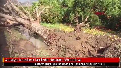 Antalya-Kumluca Denizde Hortum Görüldü-4