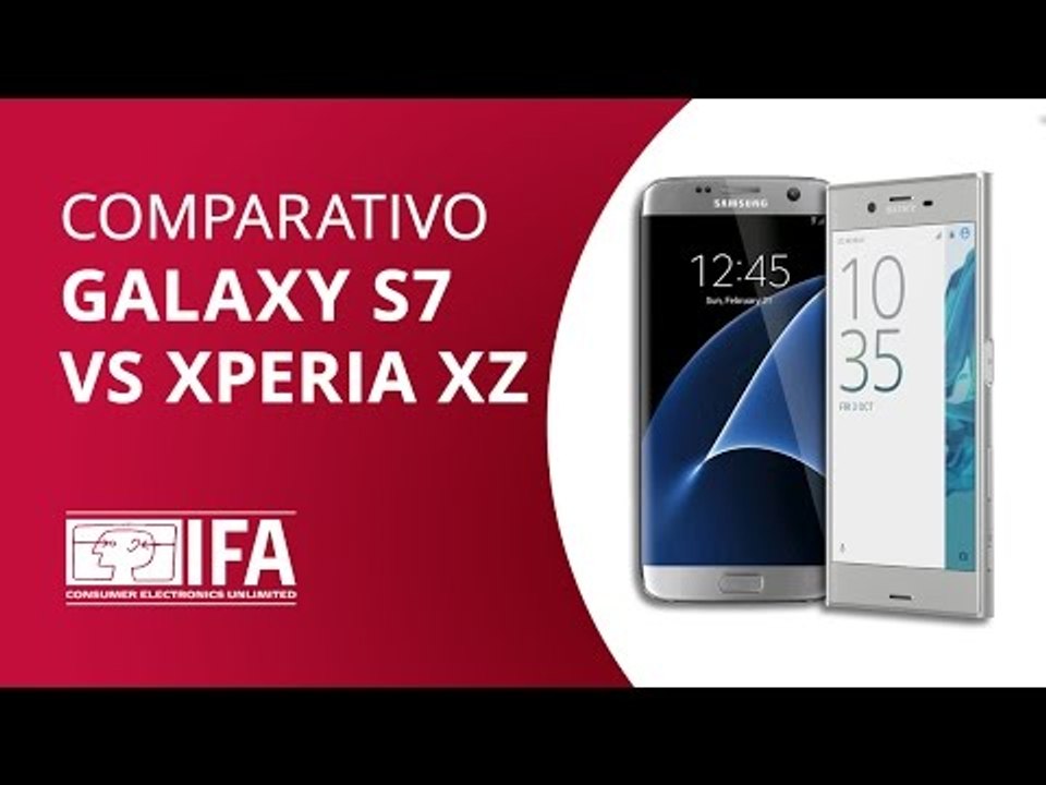 Sony Xperia XZ vs Samsung Galaxy S7 [Comparativo]