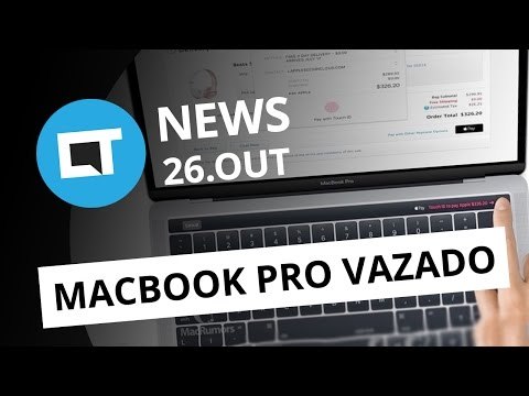 MacBook Pro vazado; Leitor de digitais no Galaxy S8; Prisma do Facebook e +