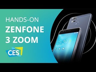 Asus Zenfone 3 Zoom: câmera dupla e 5.000 mAh de bateria [CES 2017]