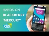 A volta da Blackberry com o projeto Mercury [Hands-on CES 2017]