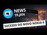 Nokia 6 esgotado, lançamento do LG G6, boatos sobre iPhone 8 e   [CTNews]