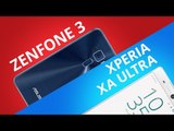 Asus Zenfone 3 vs Sony Xperia XA Ultra [Comparativo]