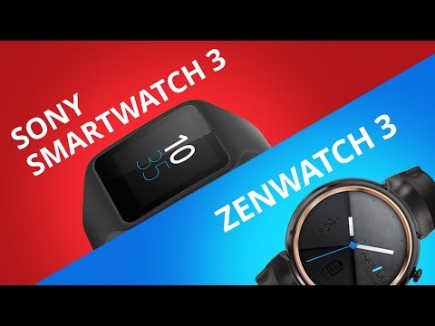Sony Smartwatch 3 vs Asus Zenwatch 3 [Comparativo]