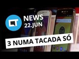 Moto C Plus, E4 e E4 Plus; Facebook sem perfis fakes; CIA espiã de PCs [CT News]