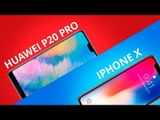 Huawei P20 Pro vs iPhone X [Comparativo]