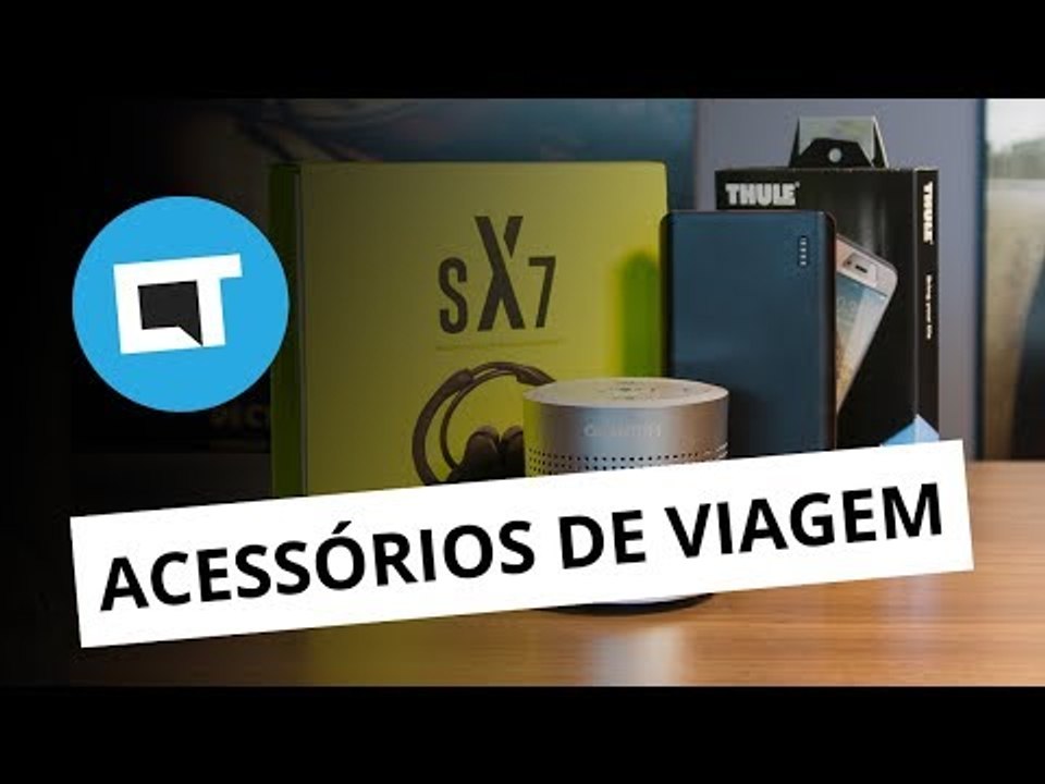 Gadgets úteis para levar na mala de viagem
