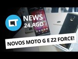 Moto G5S, G5S Plus e Z2 Force no Brasil; Seu aparelho vai receber o Android 8? e  [CT News]