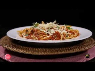 Versão Mulher: Linguine All Matricciana