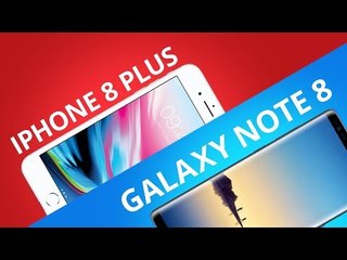 Galaxy Note 8 vs iPhone 8 Plus [Comparativo]