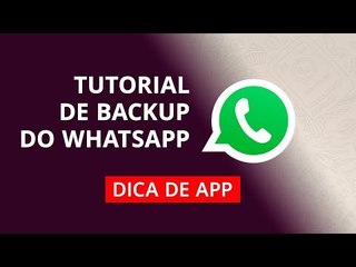 Como fazer backup do WhatsApp? #Tutorial