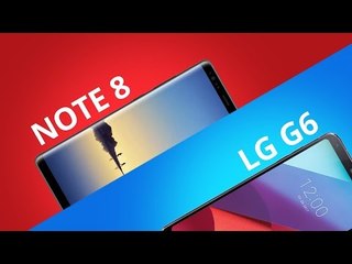 Galaxy Note 8 vs LG G6 [Comparativo]