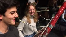Saison V de l'OLFM : interview d'Anna Oustry (basson) par les JRI de Madrid