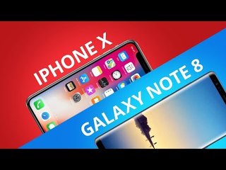 iPhone X vs Galaxy Note 8 [Comparativo]
