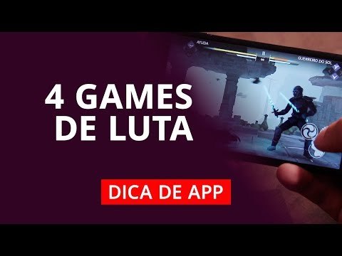 4 jogos de luta para celular #DicaDeApp