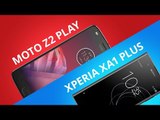 Moto Z2 Play vs Sony Xperia XA1 Plus [Comparativo]