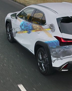 Imaginative thinking used to engineer the Lexus UX 250H self-charging Hybrid Teaser