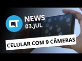 Huawei revela Honor 10 GT; Smartphone da Light com 9 câmeras e   [CT News]
